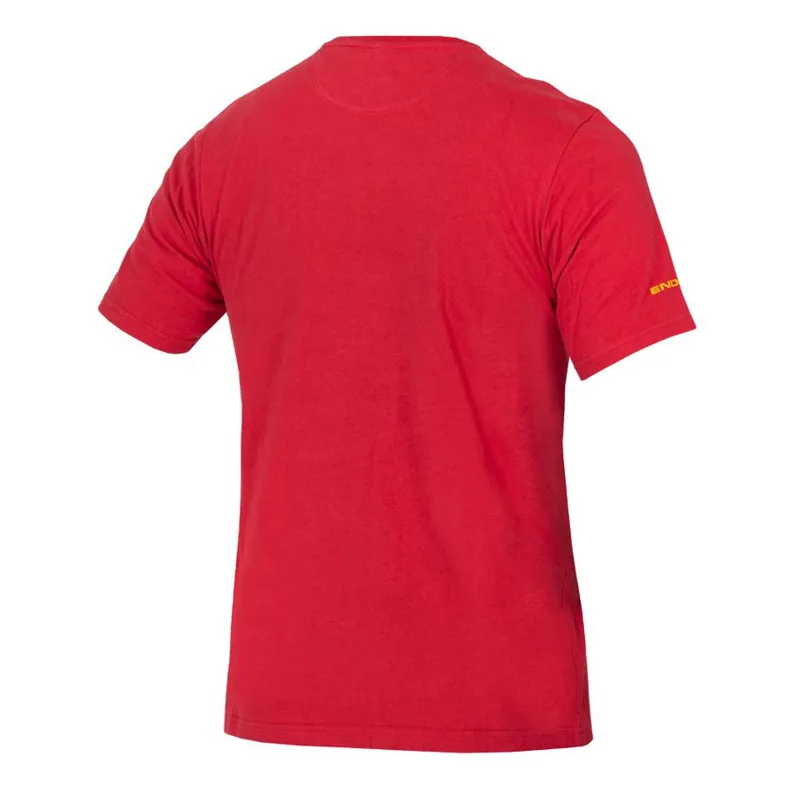 Endura One Clan Carbon Icon Tee Red -1